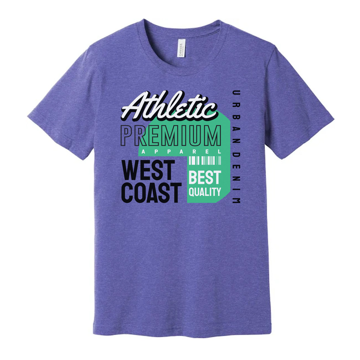 Urban Denim Graphic T Shirt West Coast Best Quality Premium Apparel Unisex Short Sleeve Tee