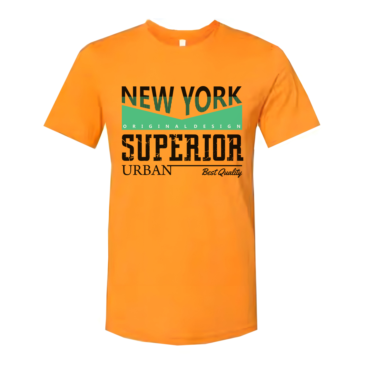 New York Superior Urban Graphic Tee With Original Design For Unisex Short Sleeve Shirt
