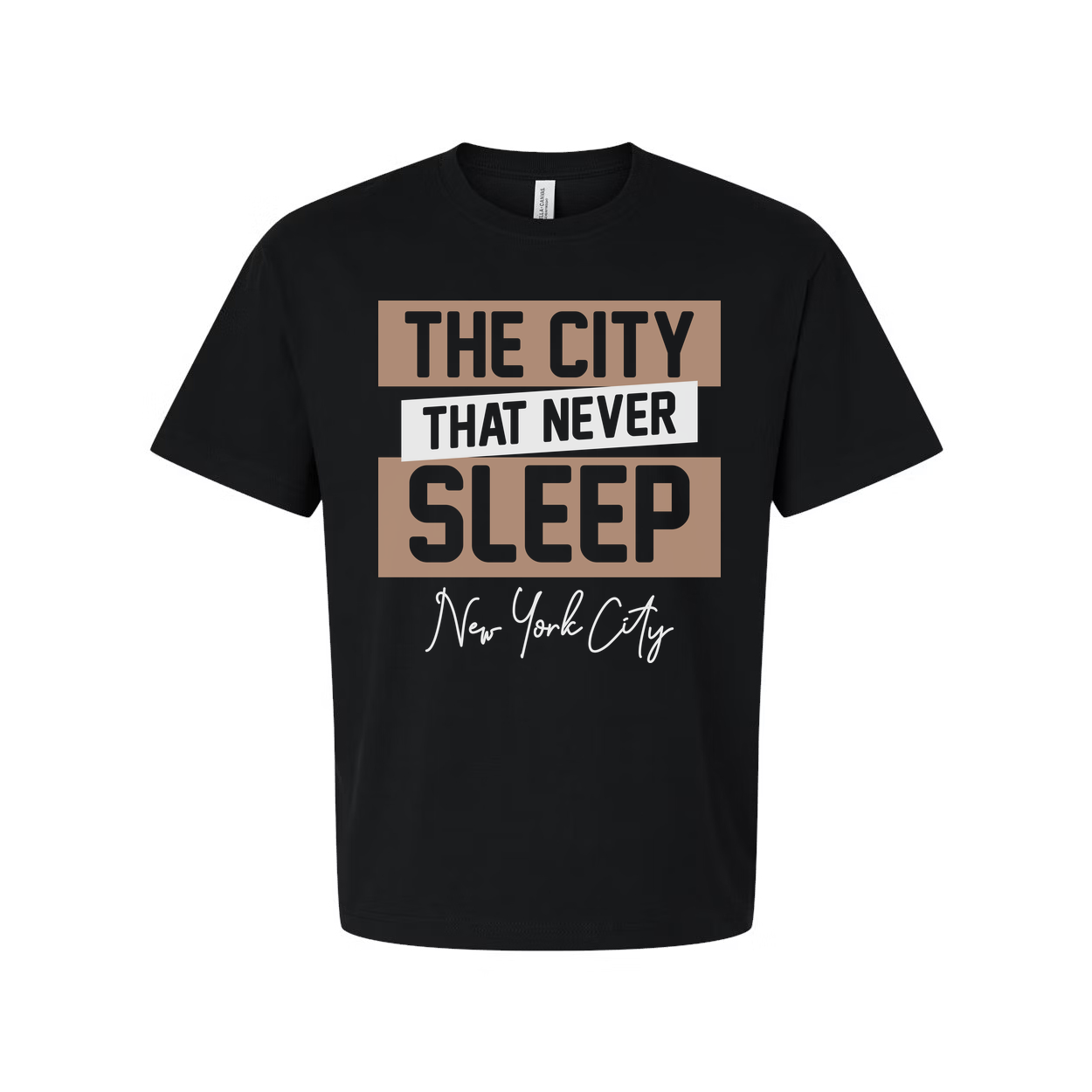 New York City The City That Never Sleeps Graphic T Shirt Unisex Streetwear Edition