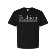 Fashion New York Graphic T Shirt Unisex Casual Tee With Striped Backdrop Design Elements