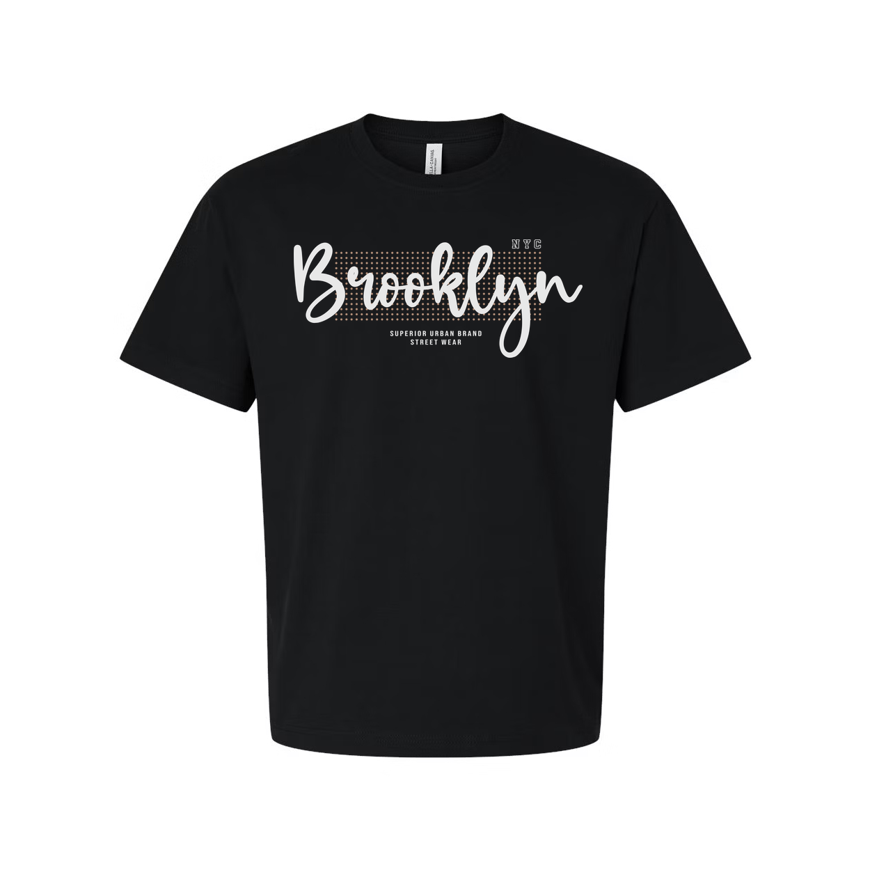 Brooklyn Script Graphic T Shirt For Unisex Casual Streetwear Everyday Wardrobe Essentials