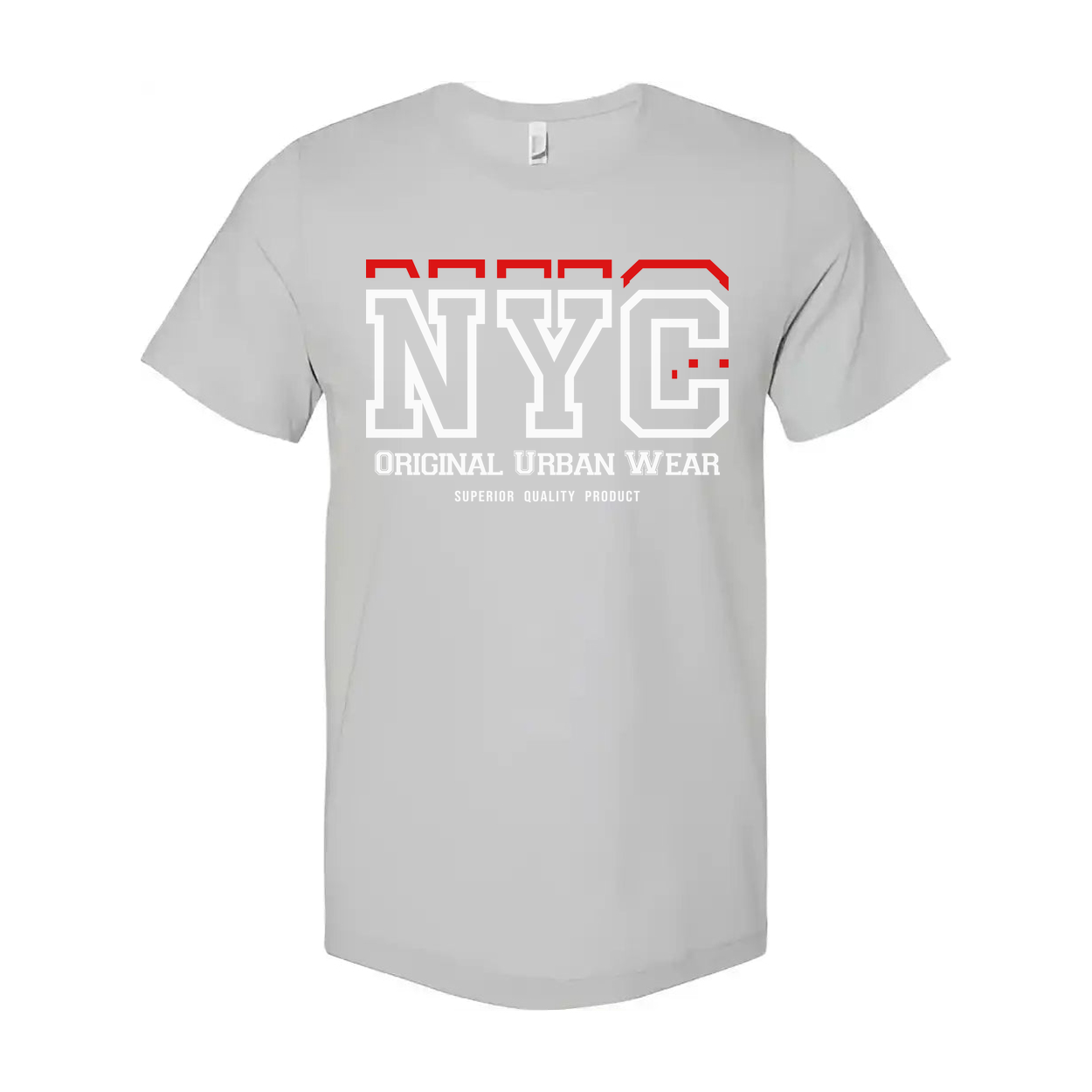 Unisex NYC Graphic Tee With Original Urban Wear Logo And Superior Quality Print For Everyday Urban Style