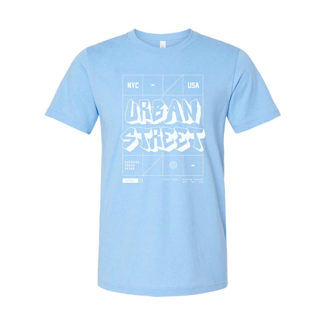 Urban Street Graffiti Graphic T Shirt With Bold Logo Design Unisex Short Sleeve Tee For Everyday City Style