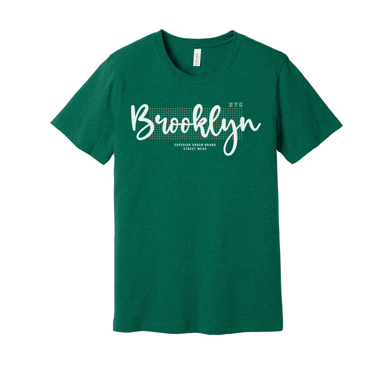 Brooklyn Script Graphic T Shirt For Unisex Casual Streetwear Everyday Wardrobe Essentials