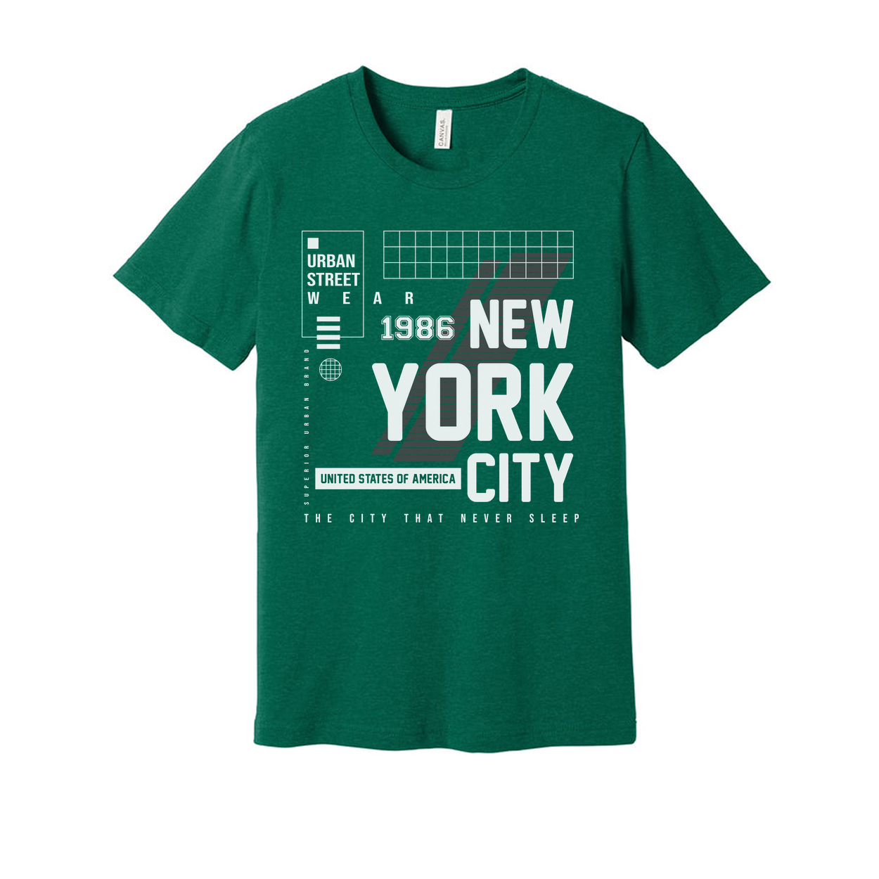Unisex New York City Graphic T Shirt With Urban Streetwear Style Artwork For Everyday Wear