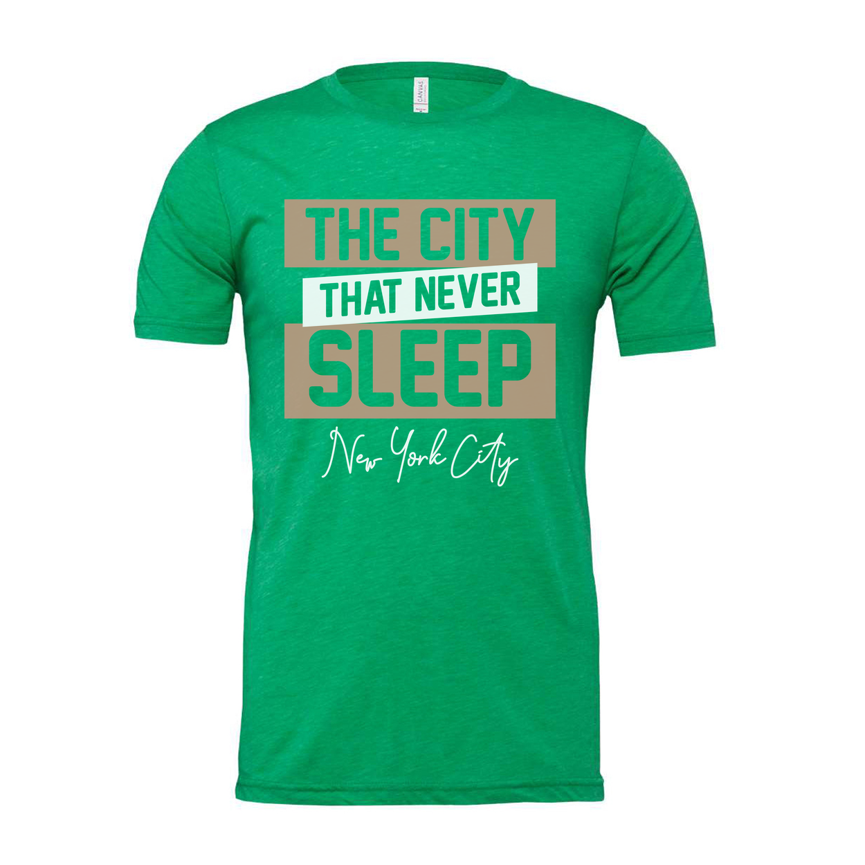 New York City The City That Never Sleeps Graphic T Shirt Unisex Streetwear Edition