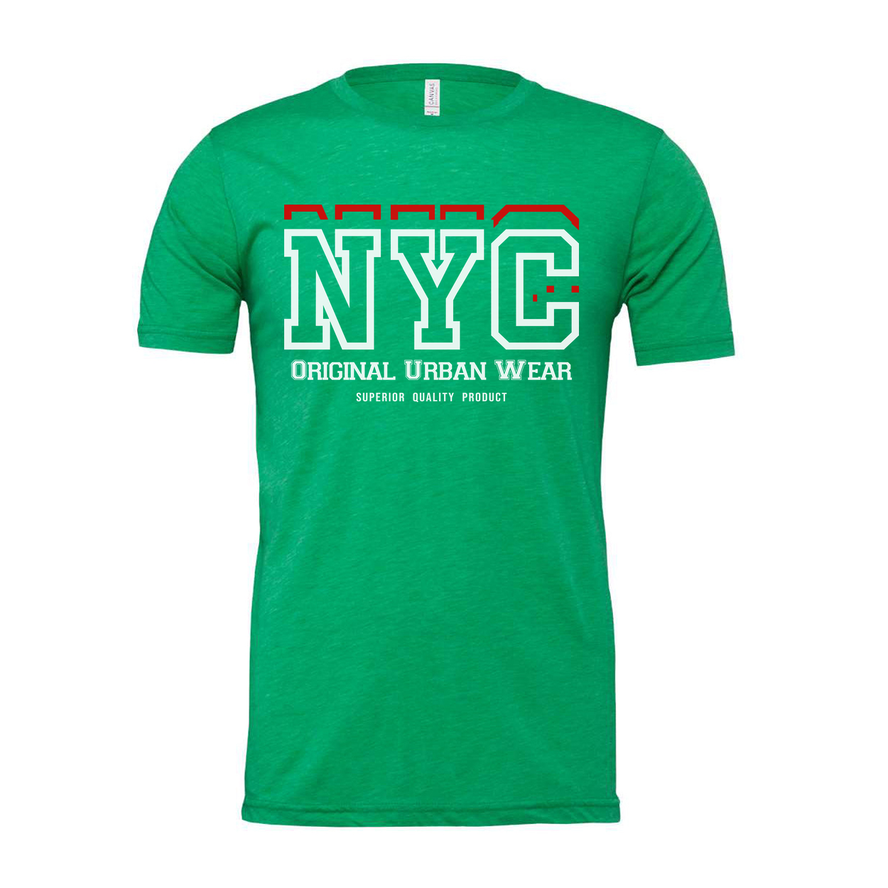 Unisex NYC Graphic Tee With Original Urban Wear Logo And Superior Quality Print For Everyday Urban Style