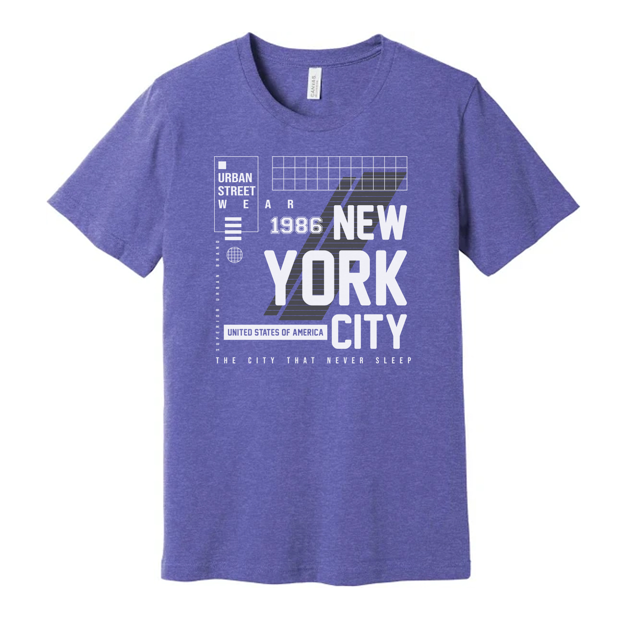 Unisex New York City Graphic T Shirt With Urban Streetwear Style Artwork For Everyday Wear