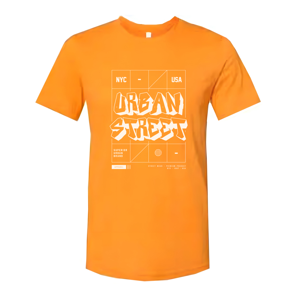 Urban Street Graffiti Graphic T Shirt With Bold Logo Design Unisex Short Sleeve Tee For Everyday City Style