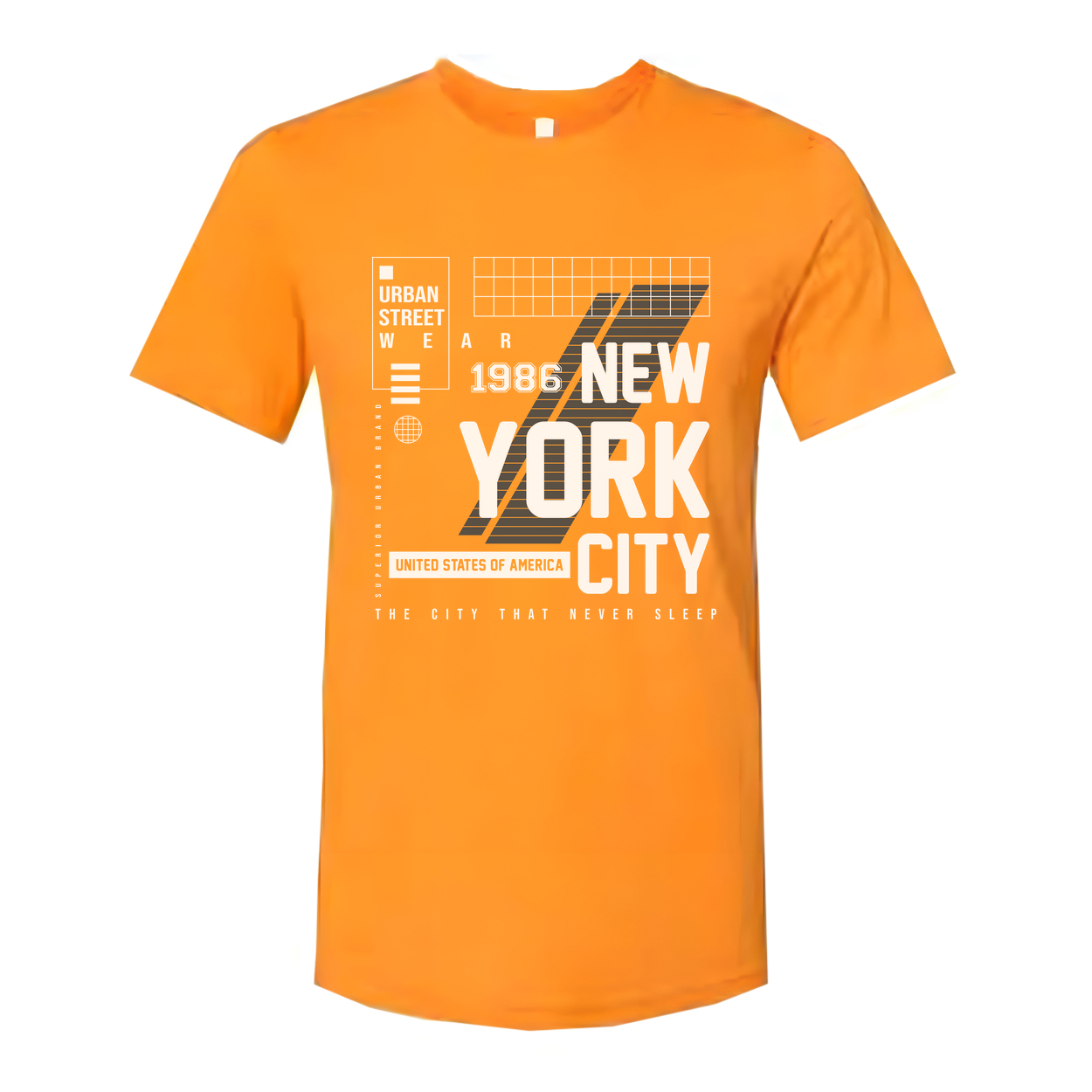 Unisex New York City Graphic T Shirt With Urban Streetwear Style Artwork For Everyday Wear