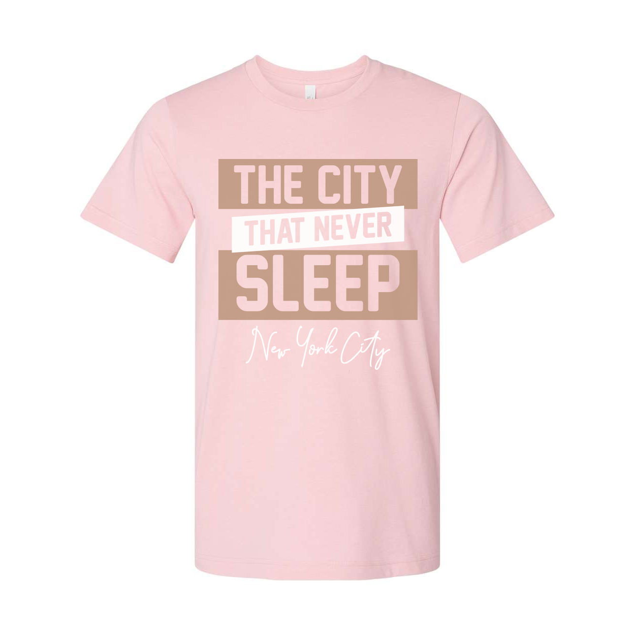 New York City The City That Never Sleeps Graphic T Shirt Unisex Streetwear Edition