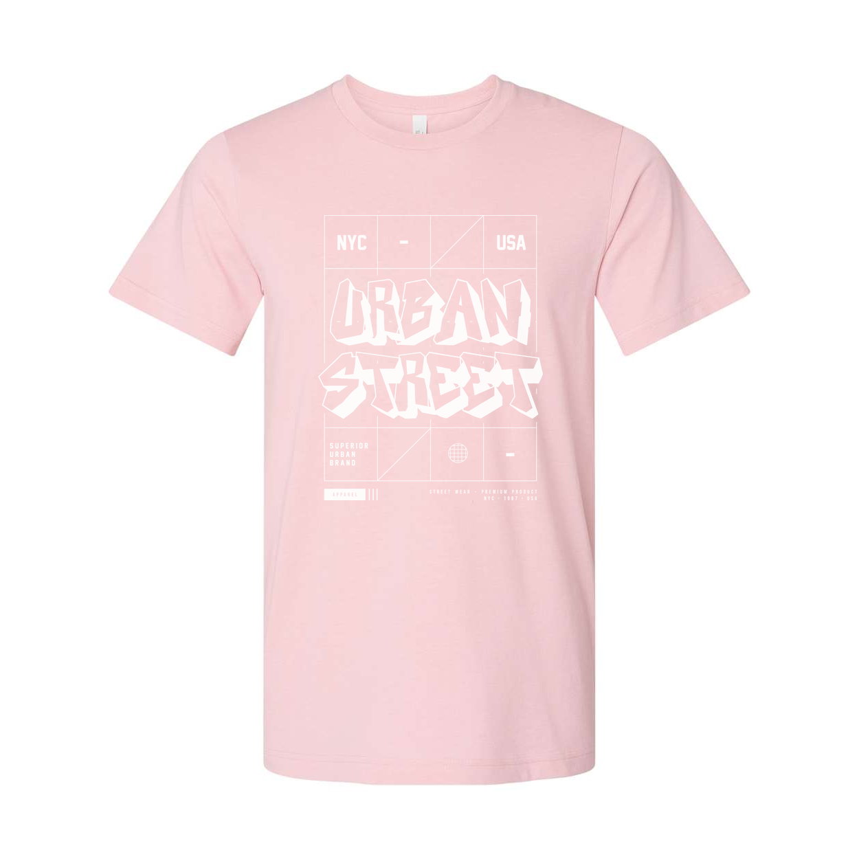 Urban Street Graffiti Graphic T Shirt With Bold Logo Design Unisex Short Sleeve Tee For Everyday City Style