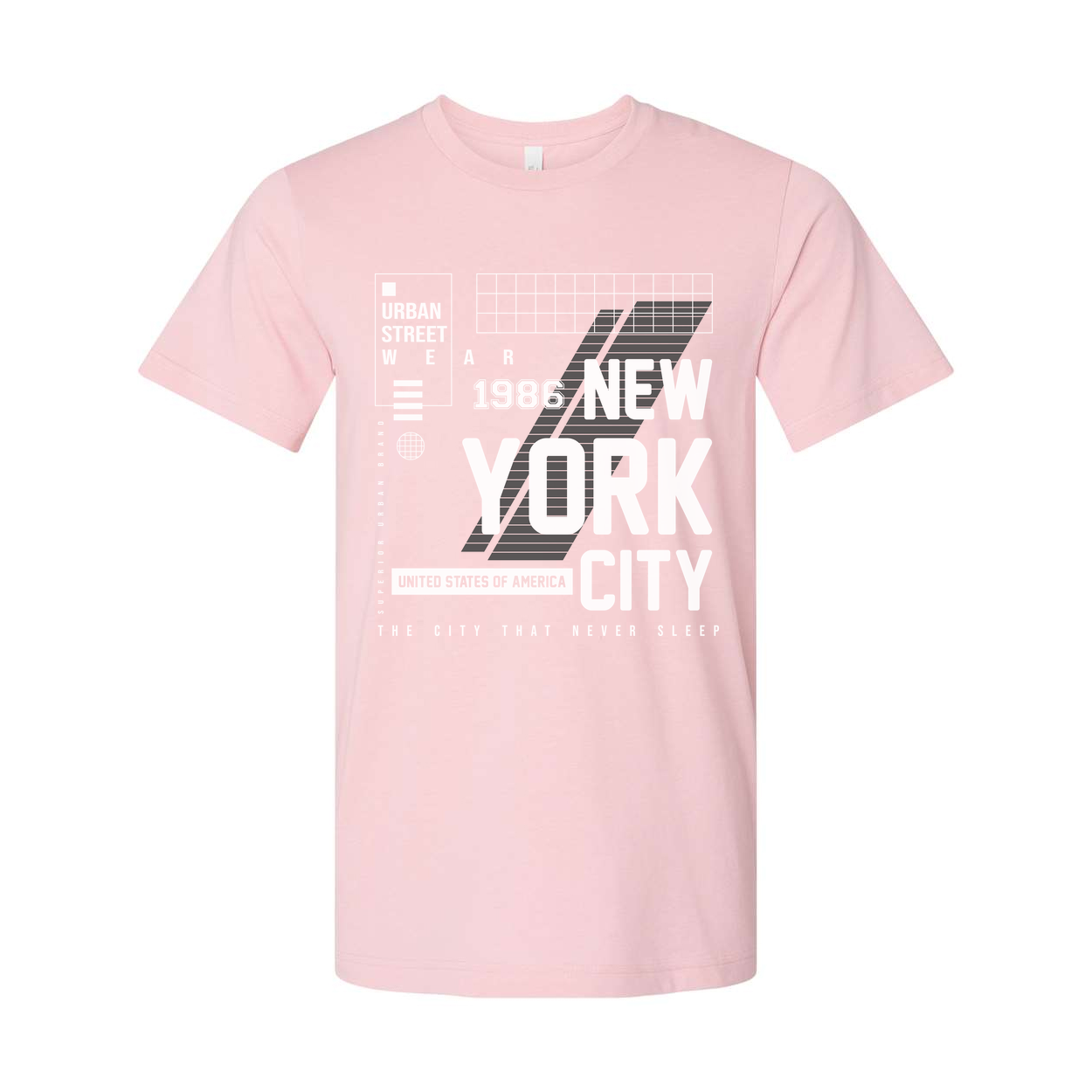 Unisex New York City Graphic T Shirt With Urban Streetwear Style Artwork For Everyday Wear