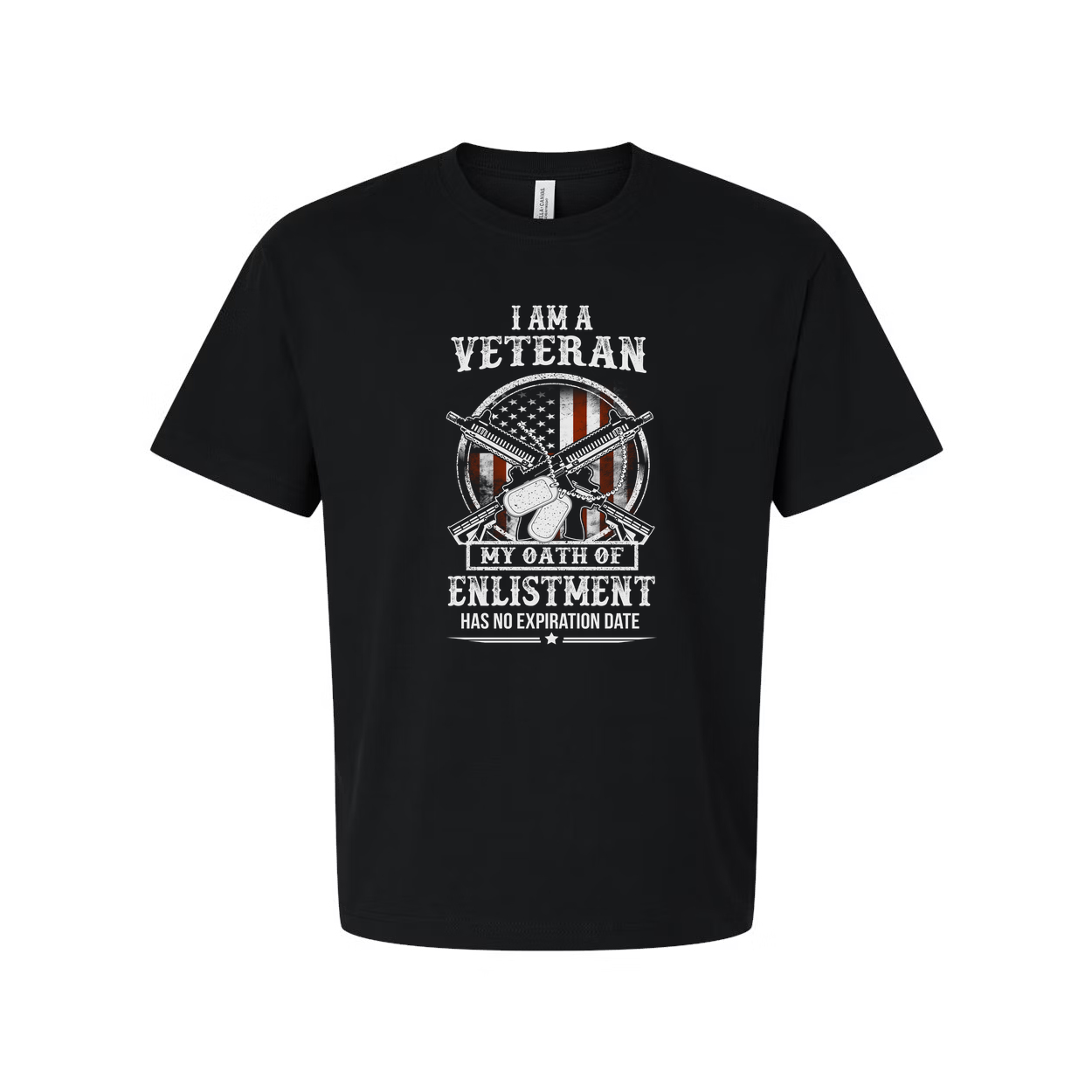 I Am A Veteran T Shirt With My Oath Of Enlistment Has No Expiration Date Graphic