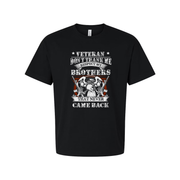 Veteran Unisex T Shirt With Graphic Design Respect My Brothers That Never Came Back