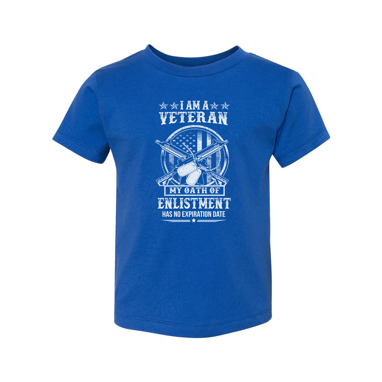 I Am a Veteran Unisex Graphic Tee With Oath Of Enlistment Has No Expiration Date