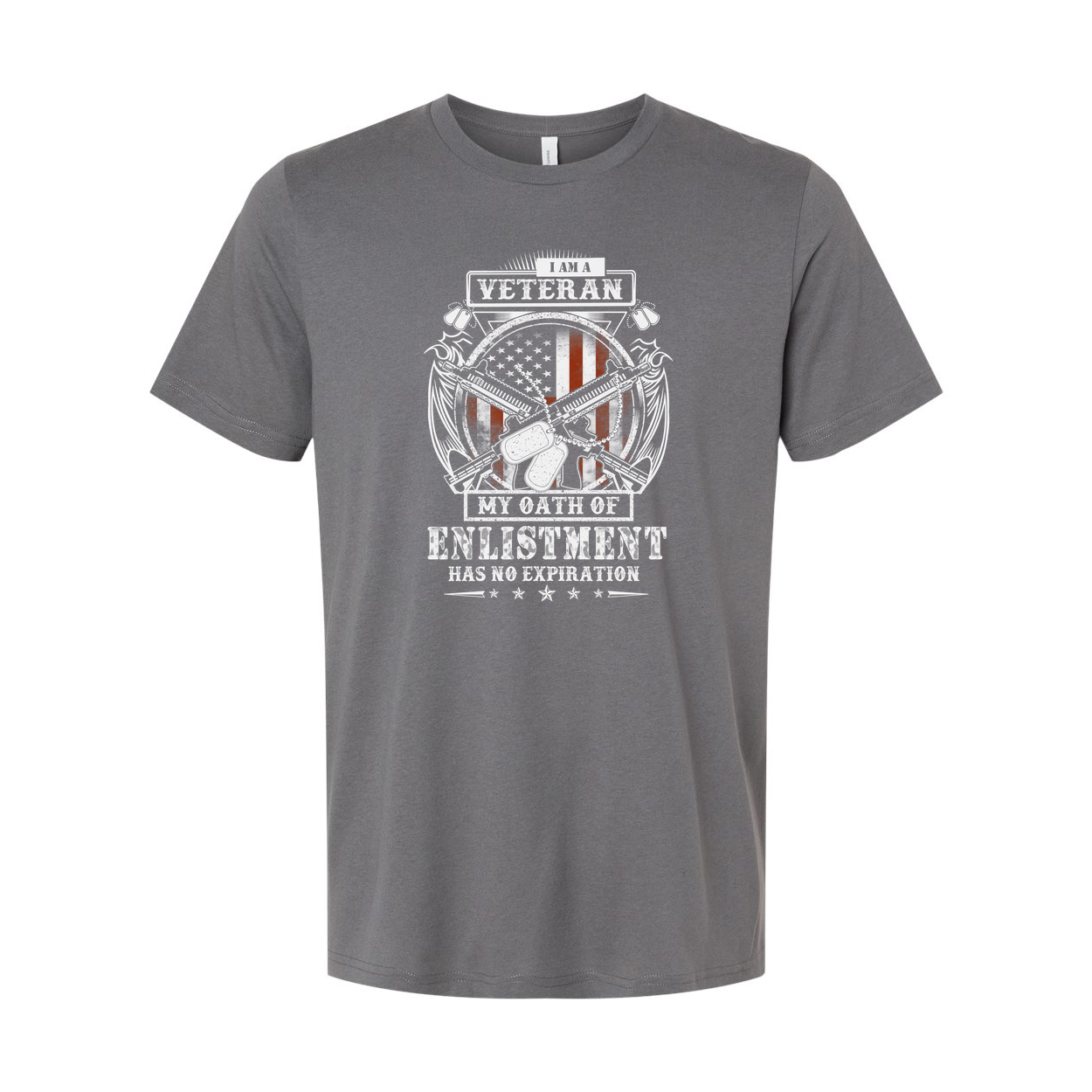 Veteran Graphic T Shirt I Am A Veteran My Oath Of Enlistment Has No Expiration Unisex