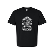 I Am Veteran Unisex Military Graphic Tee Featuring Oath Of Enlistment Has No Expiration Message