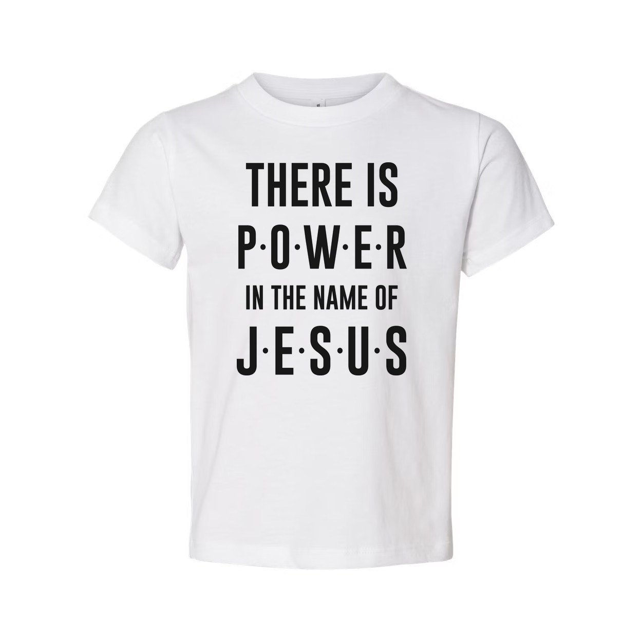 Christian Unisex T Shirt There Is Power In The Name Of Jesus Inspirational Tee Apparel