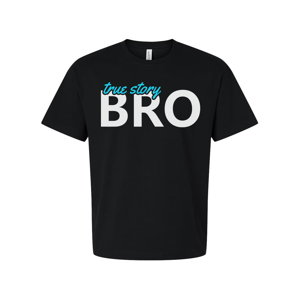 Unisex Christian T Shirt With True Story Bro Graphic Print For Faith Apparel Collection