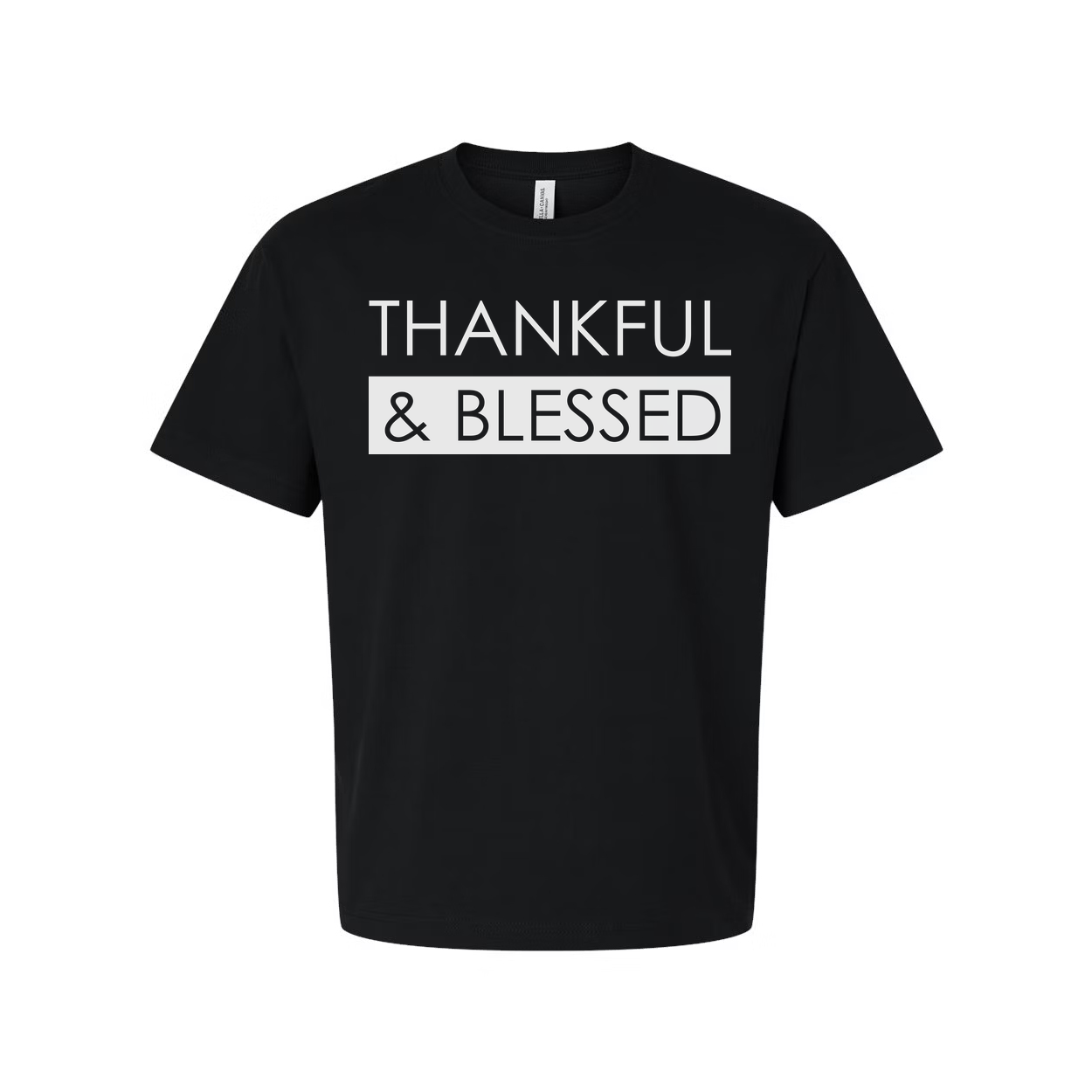 Thankful and Blessed Christian Unisex Graphic Tee With Inspirational Message For Everyday Wear
