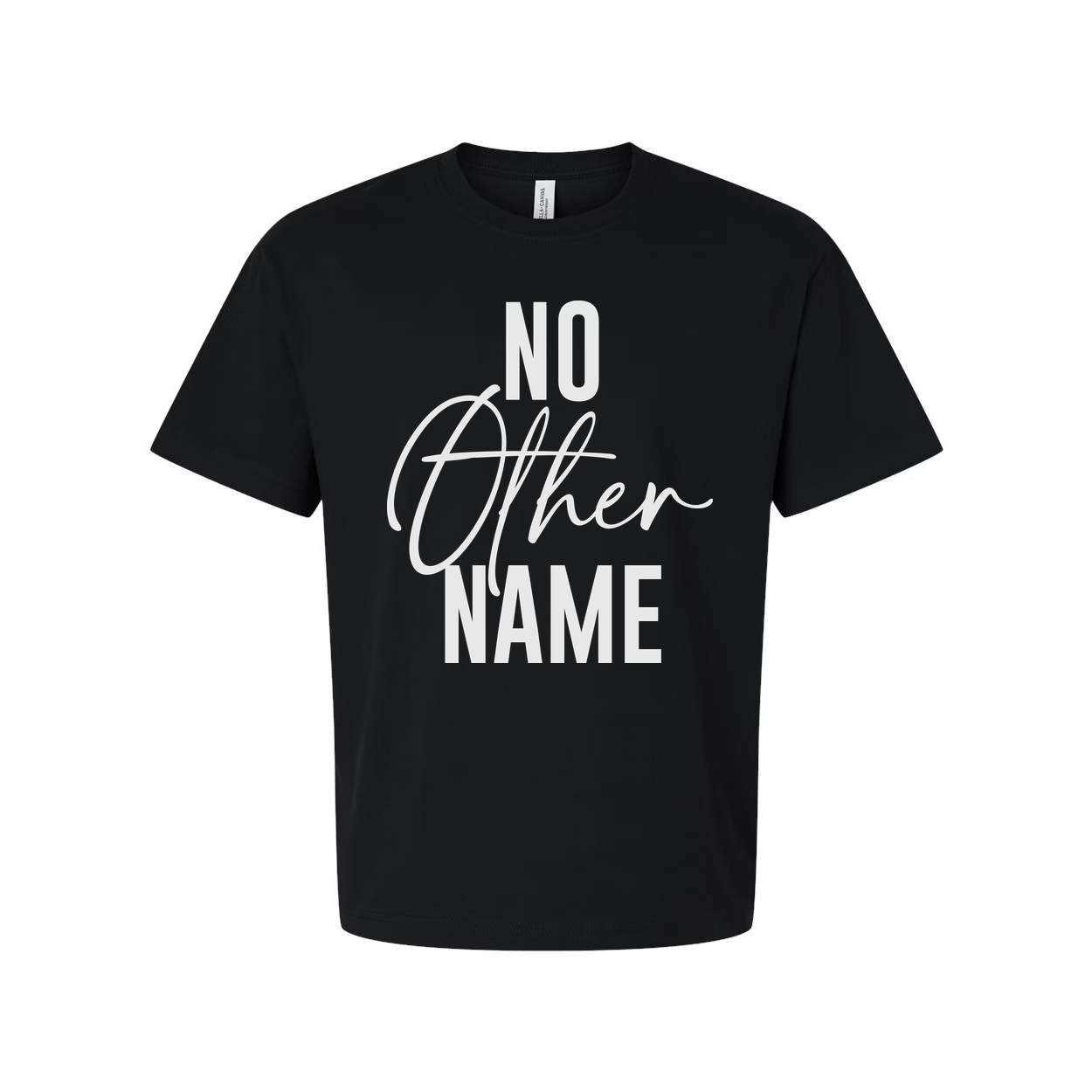 No Other Name Christian Unisex Short Sleeve Graphic Tee Faith Based Apparel Collection
