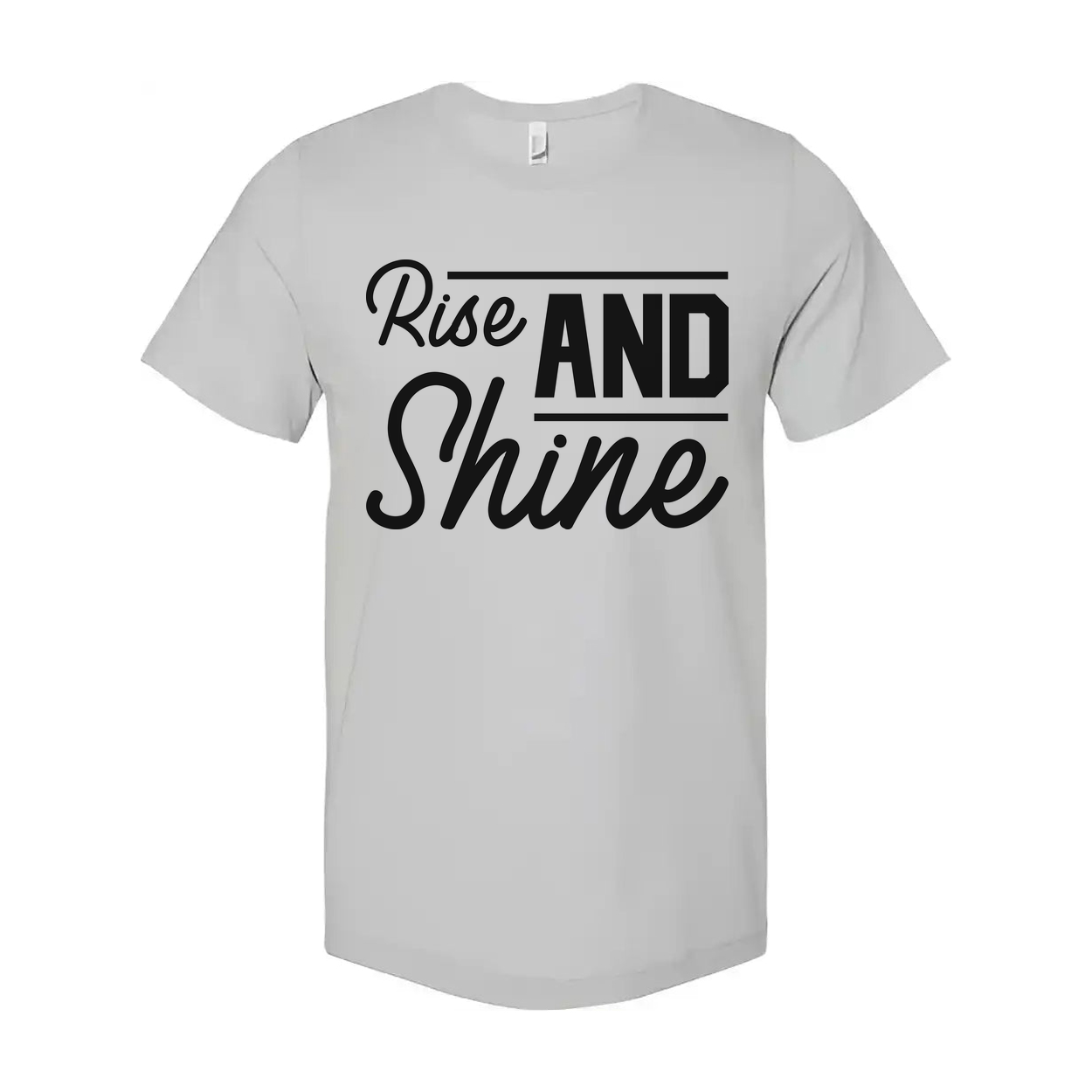 Rise And Shine Christian Unisex T Shirt With Inspirational Graphic For Faith And Motivation