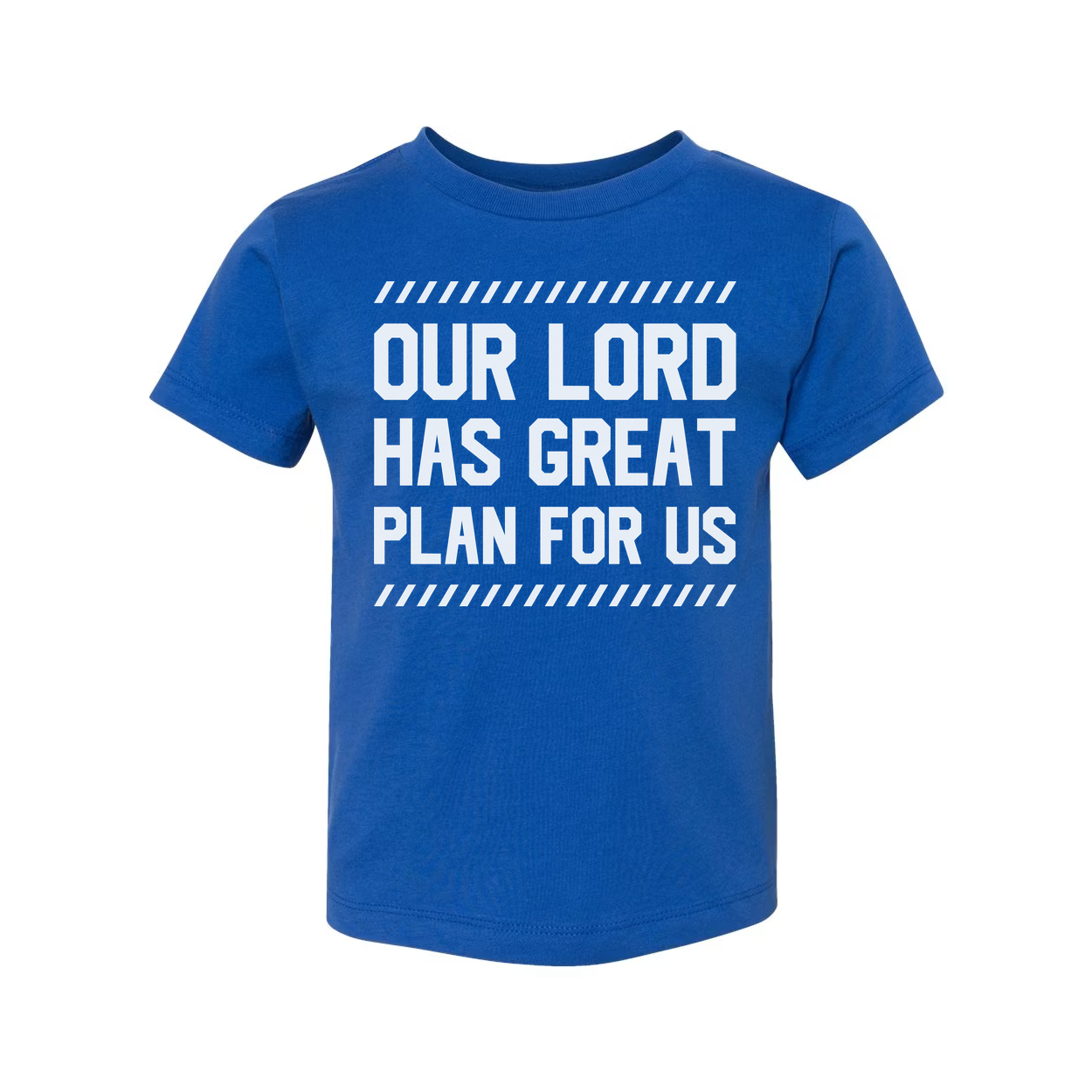 Christian Unisex T Shirt With Our Lord Has Great Plan For Us Inspirational Bible Verse Graphic Tee