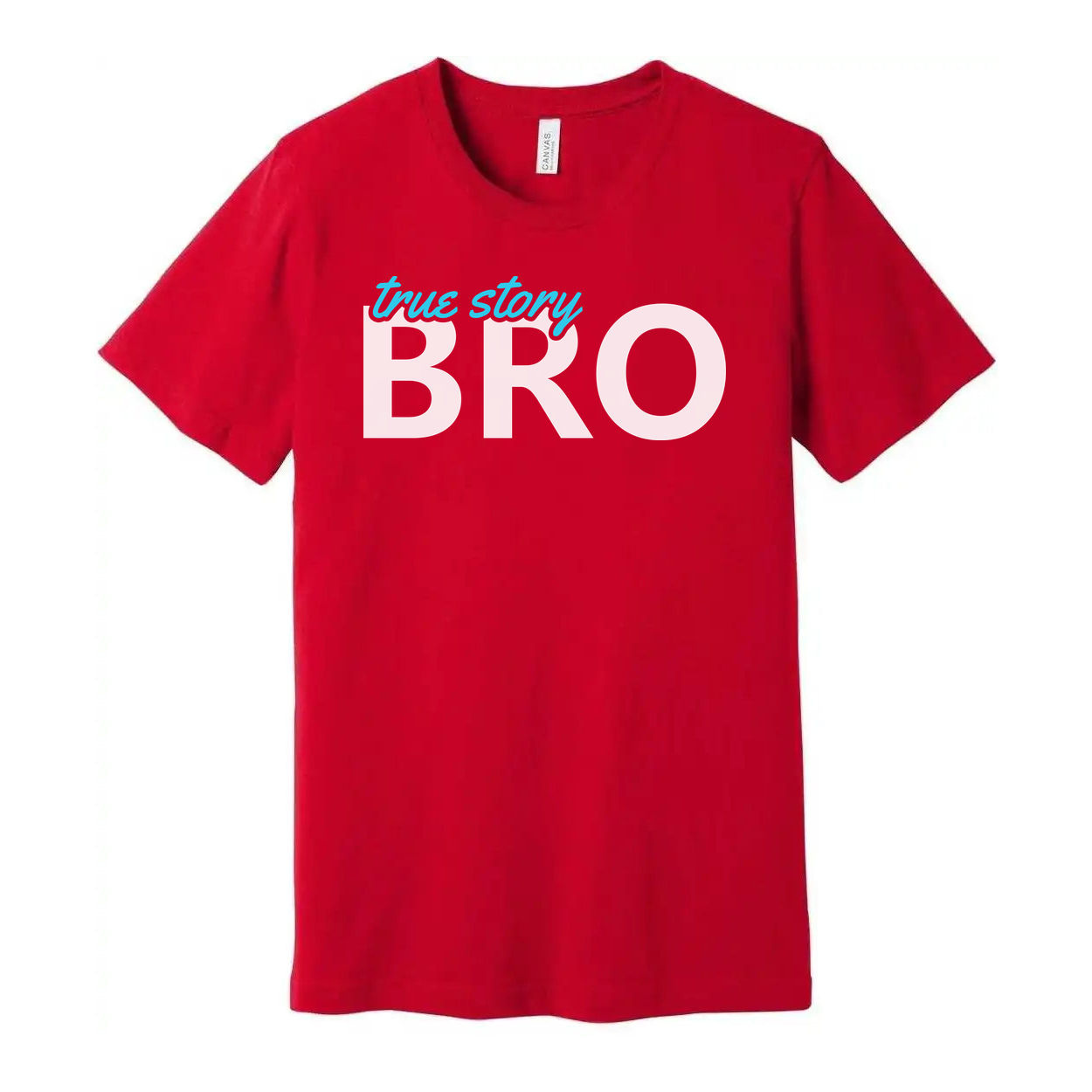 Unisex Christian T Shirt With True Story Bro Graphic Print For Faith Apparel Collection