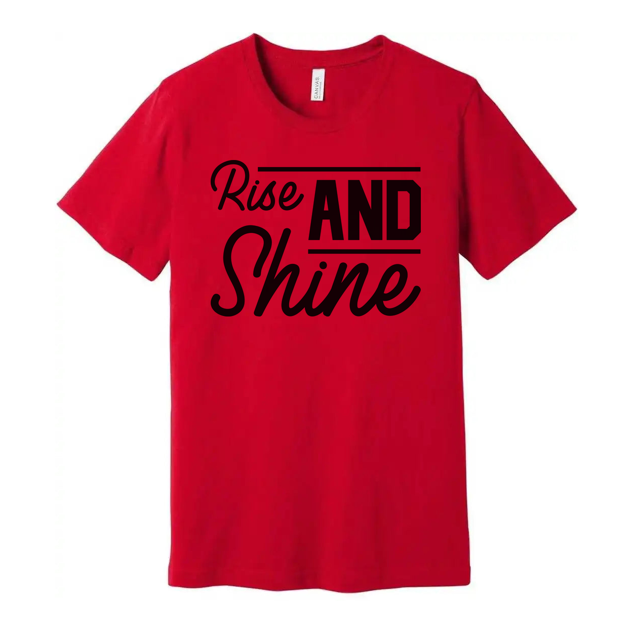 Rise And Shine Christian Unisex T Shirt With Inspirational Graphic For Faith And Motivation