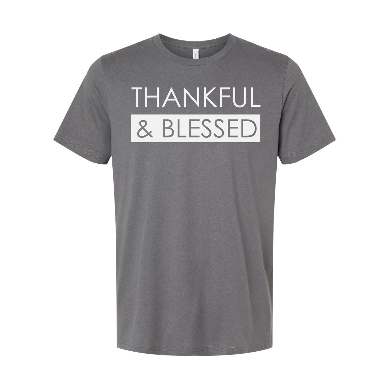 Thankful and Blessed Christian Unisex Graphic Tee With Inspirational Message For Everyday Wear