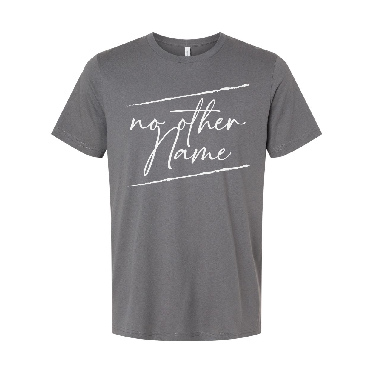 Unisex Christian T Shirt With No Other Name Handwritten Script Graphic Design Artwork