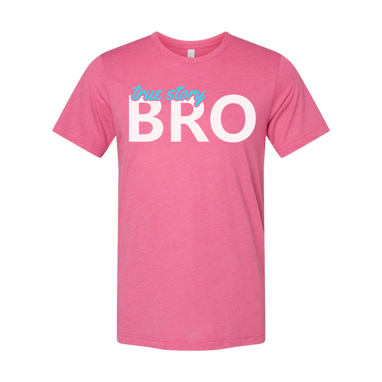 Unisex Christian T Shirt With True Story Bro Graphic Print For Faith Apparel Collection