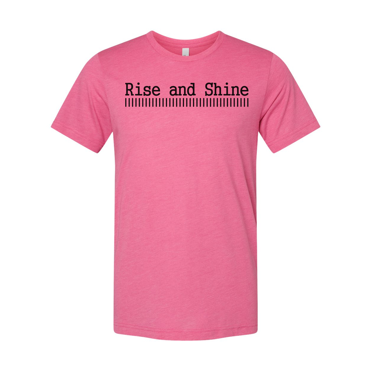 Rise and Shine Unisex Graphic T Shirt With Christian Message Design For Everyday Wear