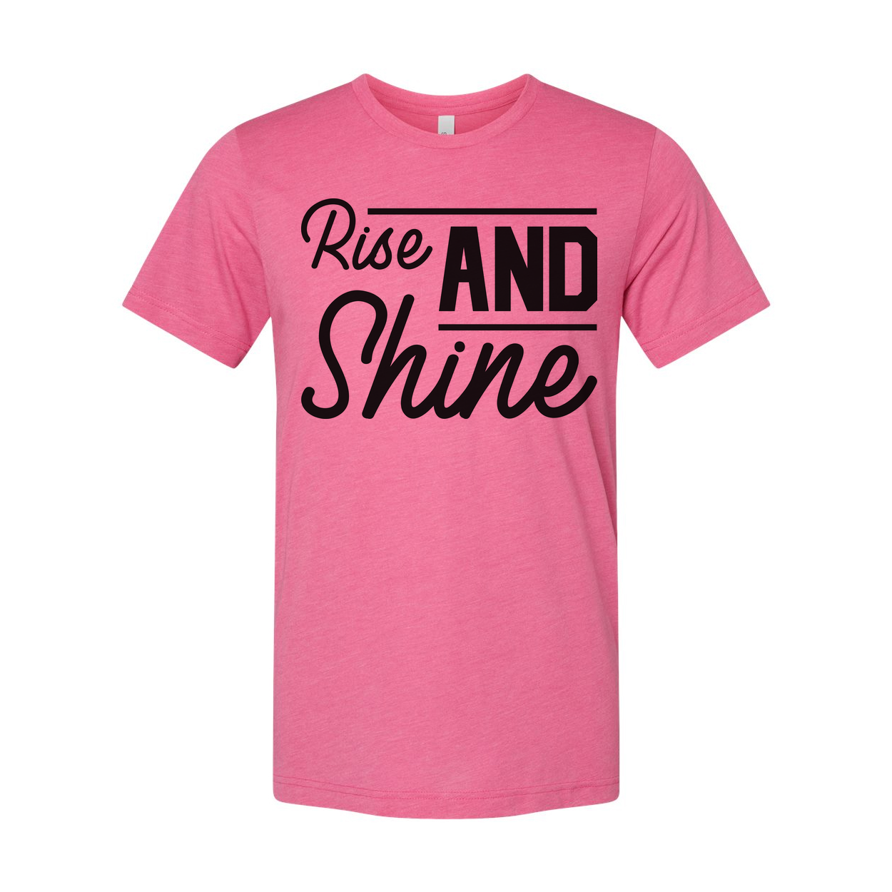 Rise And Shine Christian Unisex T Shirt With Inspirational Graphic For Faith And Motivation