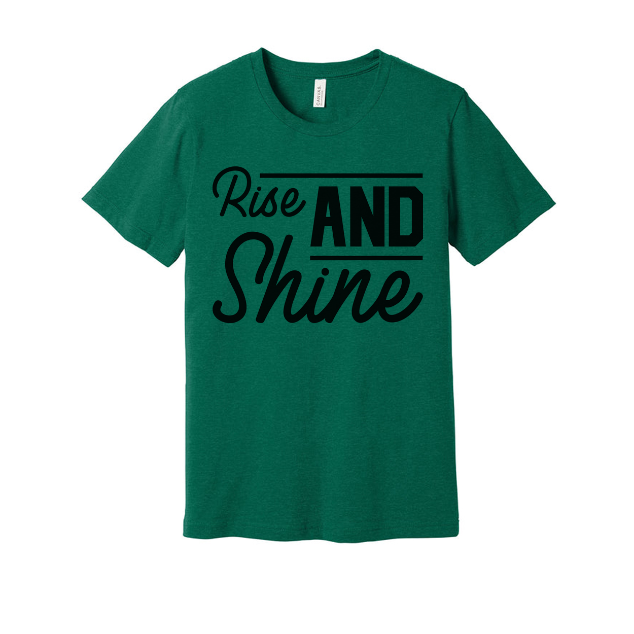 Rise And Shine Christian Unisex T Shirt With Inspirational Graphic For Faith And Motivation