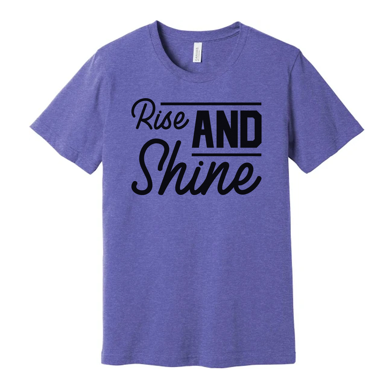 Rise And Shine Christian Unisex T Shirt With Inspirational Graphic For Faith And Motivation