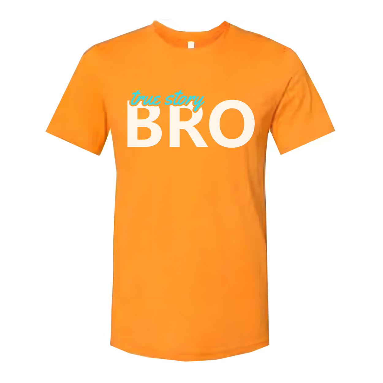 Unisex Christian T Shirt With True Story Bro Graphic Print For Faith Apparel Collection