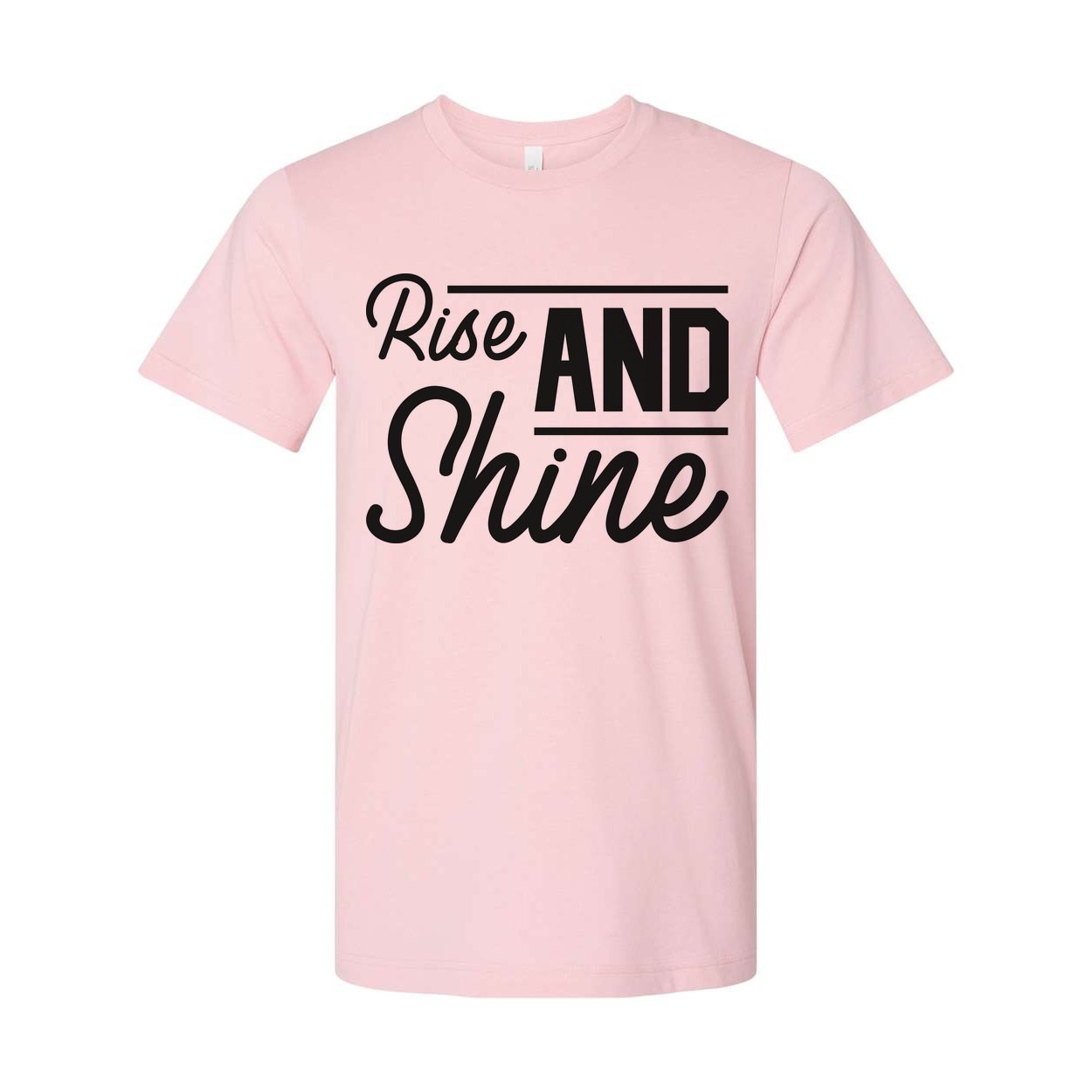 Rise And Shine Christian Unisex T Shirt With Inspirational Graphic For Faith And Motivation