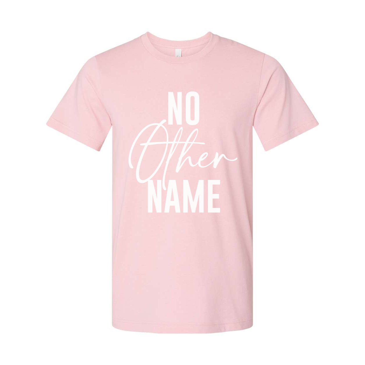 No Other Name Christian Unisex Short Sleeve Graphic Tee Faith Based Apparel Collection