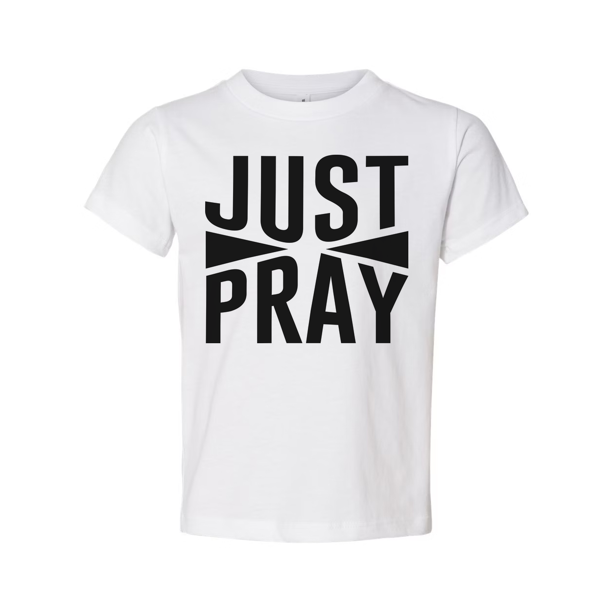 Just Pray Graphic T Shirt for Christians Unisex Faith Inspired Prayer Tee for Everyday Wear