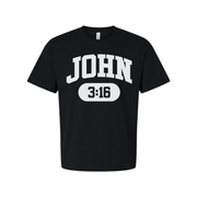 John 3:16 Christian Graphic Tee For Unisex Short Sleeve Apparel