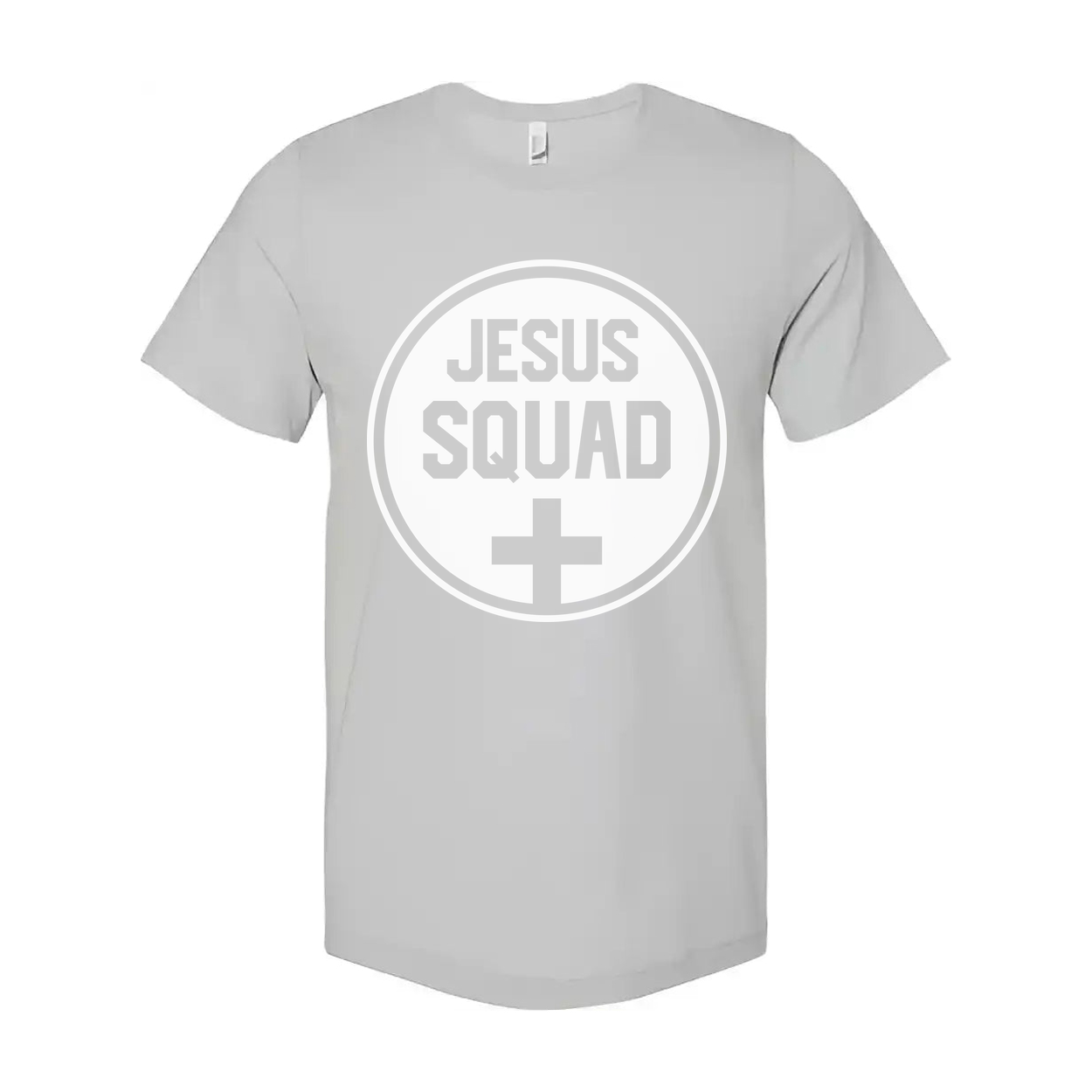 Unisex Jesus Squad Circle Logo T Shirt Christian Tee
