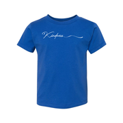 Kindness Script Graphic Tee For Unisex Adults With Elegant Cursive Typography Design