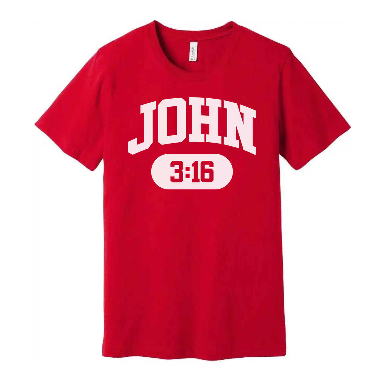 John 3:16 Christian Graphic Tee For Unisex Short Sleeve Apparel