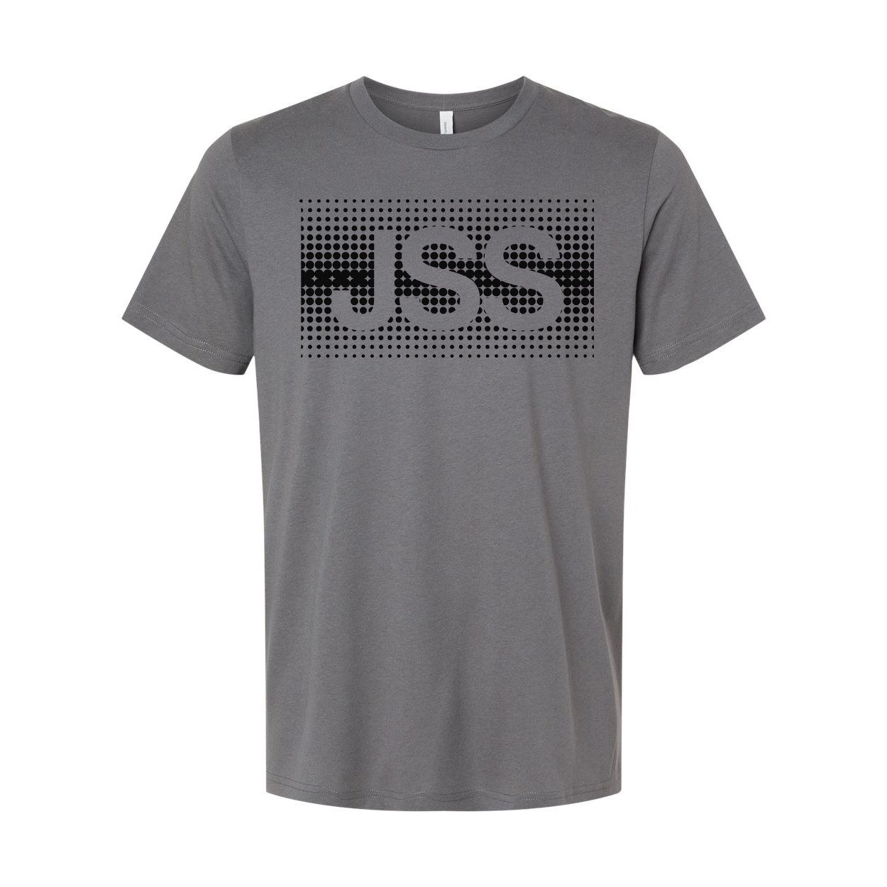 Christian Unisex Short Sleeve Graphic Tee With Halftone Logo Design For Church Bible Study And Everyday Wear