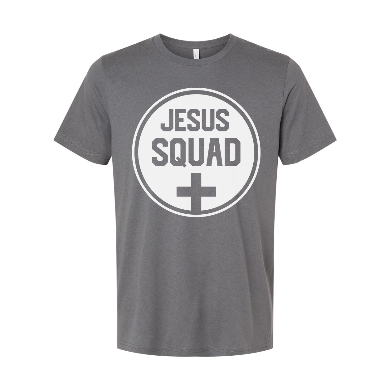 Unisex Jesus Squad Circle Logo T Shirt Christian Tee