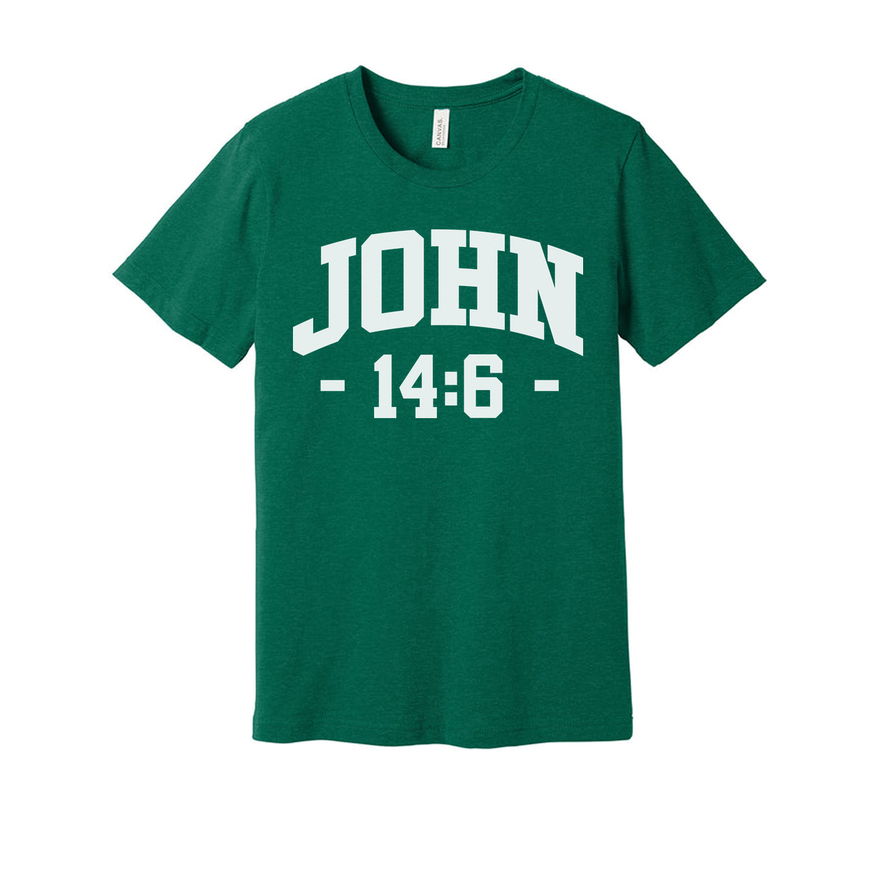 John 14:6 Bible Verse Unisex Graphic Tee For Faith And Spiritual Encouragement Everyday Wear