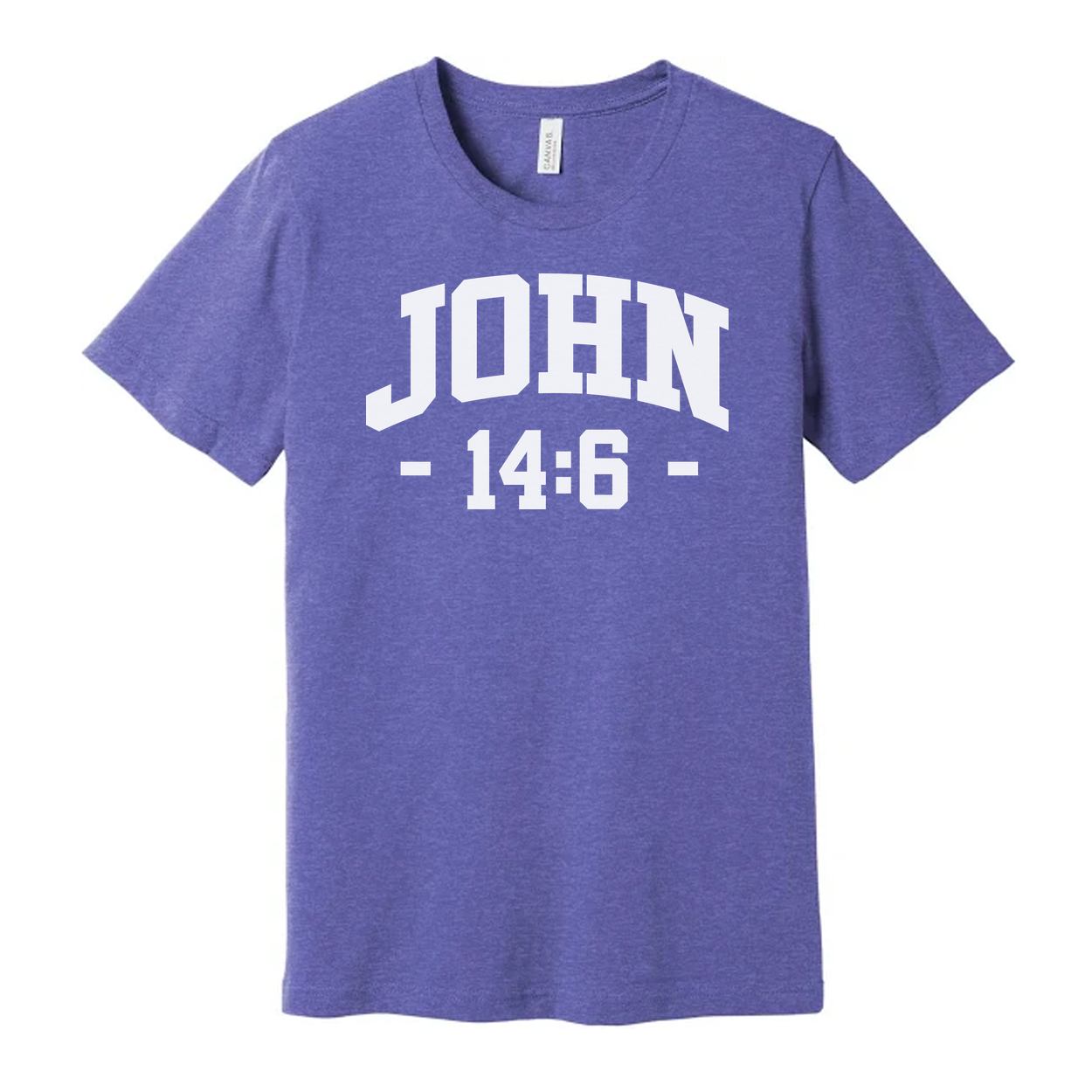 John 14:6 Bible Verse Unisex Graphic Tee For Faith And Spiritual Encouragement Everyday Wear