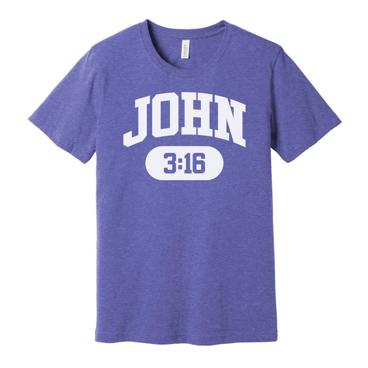 John 3:16 Christian Graphic Tee For Unisex Short Sleeve Apparel